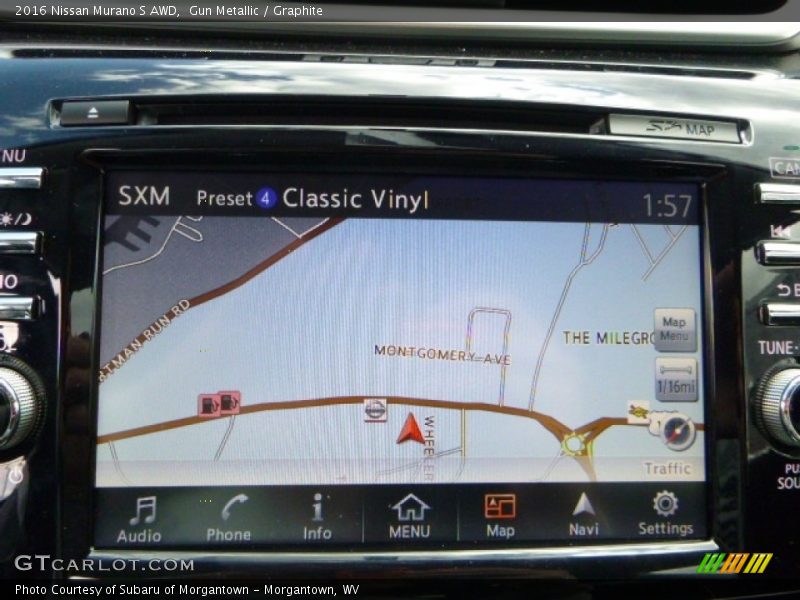 Navigation of 2016 Murano S AWD