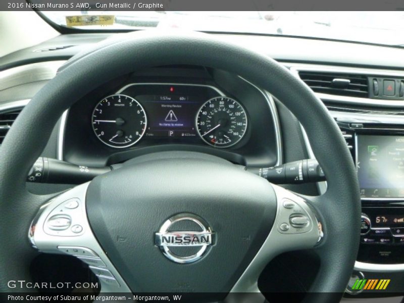Gun Metallic / Graphite 2016 Nissan Murano S AWD