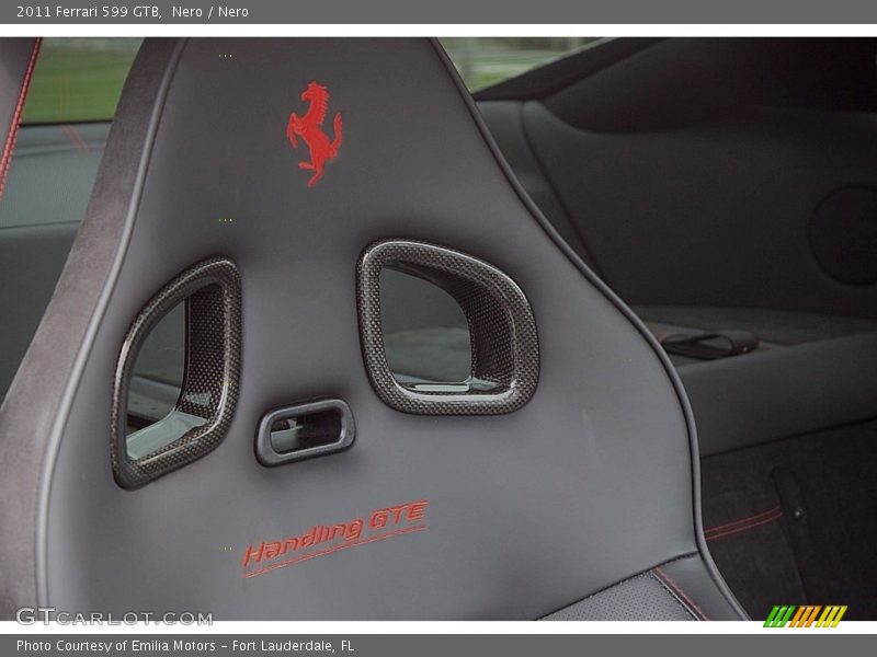 Nero / Nero 2011 Ferrari 599 GTB
