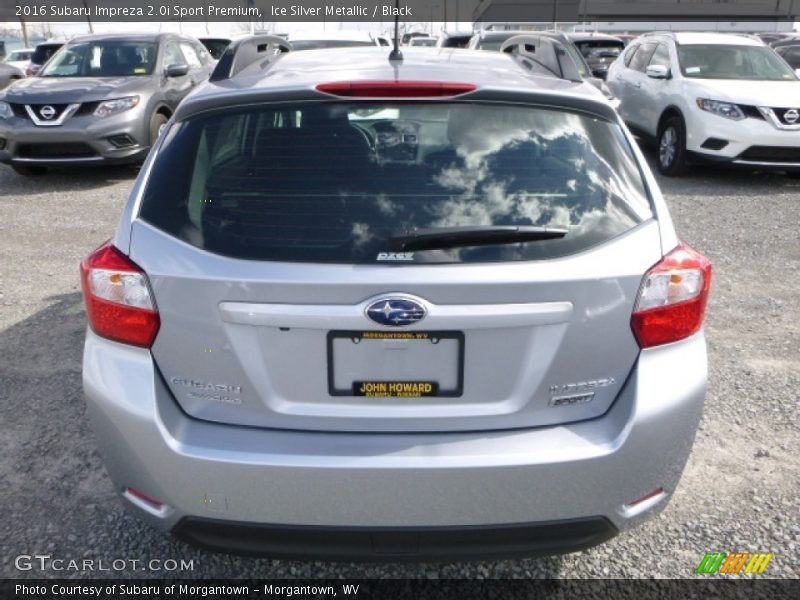 Ice Silver Metallic / Black 2016 Subaru Impreza 2.0i Sport Premium