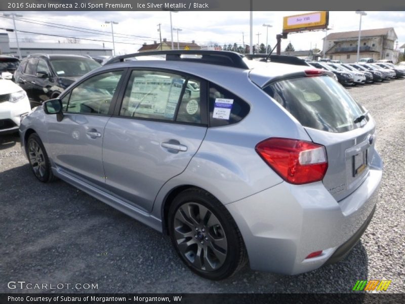 Ice Silver Metallic / Black 2016 Subaru Impreza 2.0i Sport Premium
