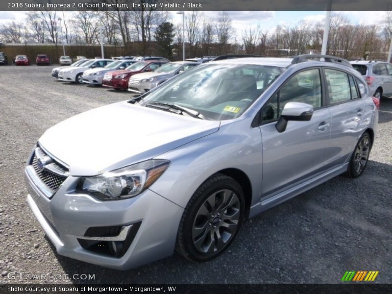 Ice Silver Metallic / Black 2016 Subaru Impreza 2.0i Sport Premium