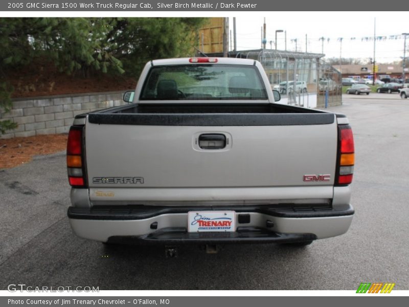 Silver Birch Metallic / Dark Pewter 2005 GMC Sierra 1500 Work Truck Regular Cab