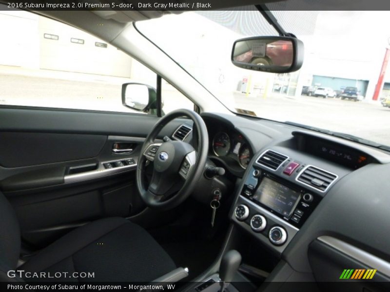 Dark Gray Metallic / Black 2016 Subaru Impreza 2.0i Premium 5-door
