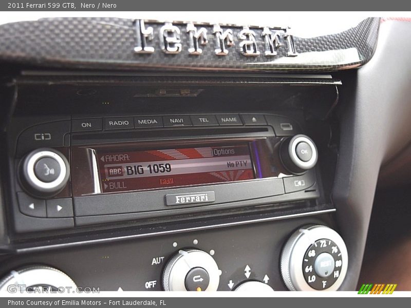 Audio System of 2011 599 GTB