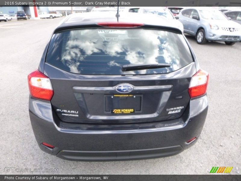 Dark Gray Metallic / Black 2016 Subaru Impreza 2.0i Premium 5-door