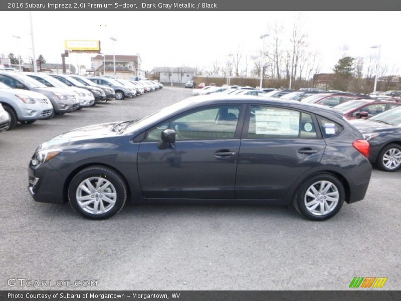 Dark Gray Metallic / Black 2016 Subaru Impreza 2.0i Premium 5-door