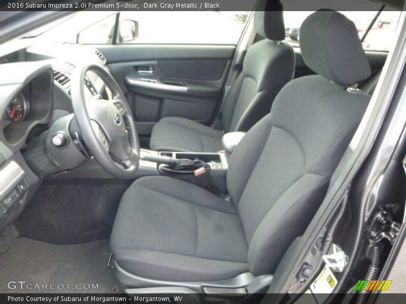 Dark Gray Metallic / Black 2016 Subaru Impreza 2.0i Premium 5-door