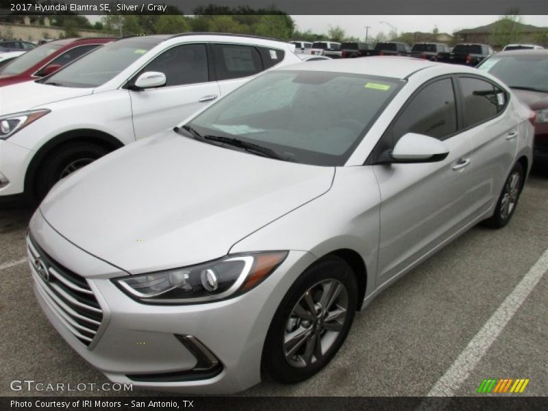 Silver / Gray 2017 Hyundai Elantra SE