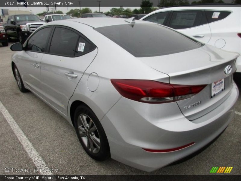 Silver / Gray 2017 Hyundai Elantra SE