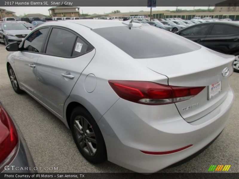 Silver / Gray 2017 Hyundai Elantra SE