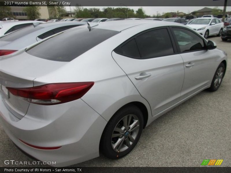 Silver / Gray 2017 Hyundai Elantra SE