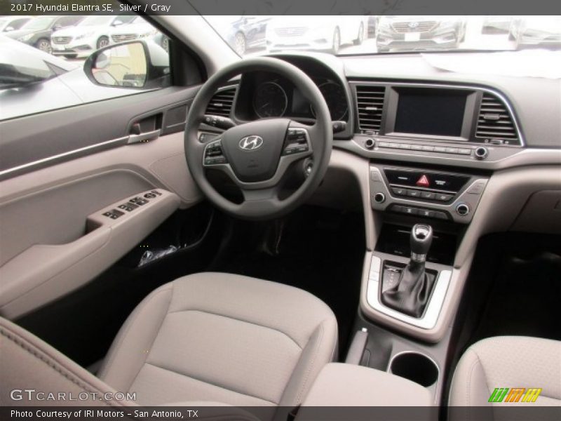 Silver / Gray 2017 Hyundai Elantra SE