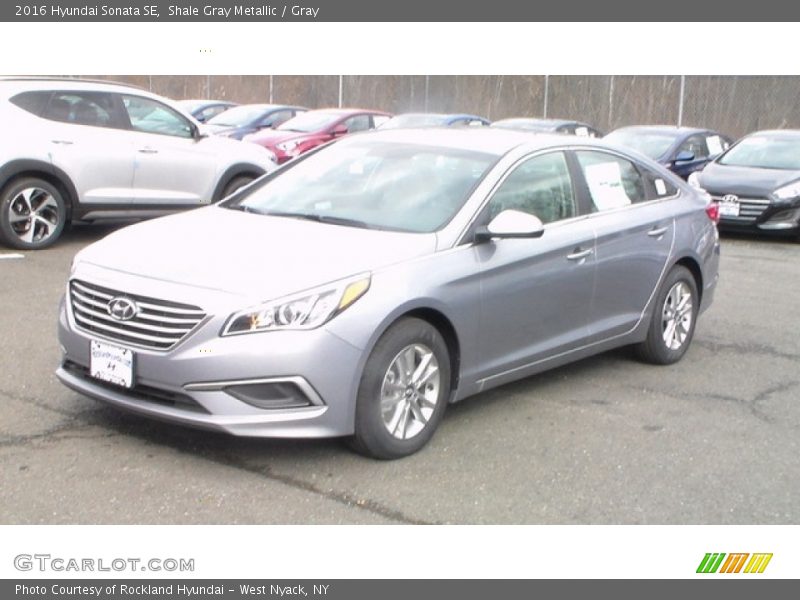 Shale Gray Metallic / Gray 2016 Hyundai Sonata SE