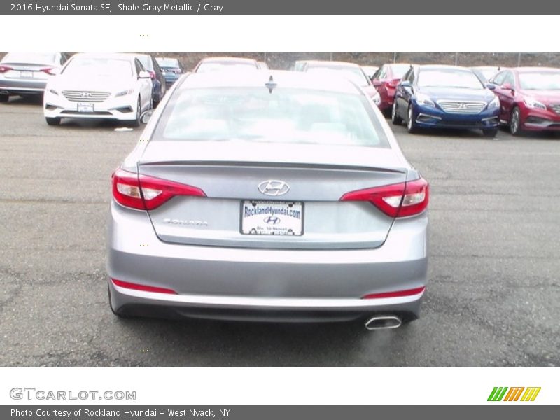 Shale Gray Metallic / Gray 2016 Hyundai Sonata SE