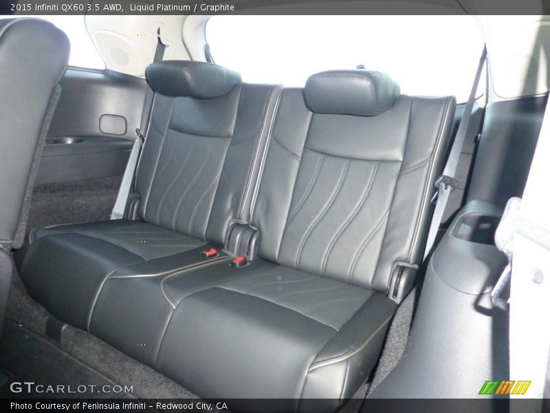 Liquid Platinum / Graphite 2015 Infiniti QX60 3.5 AWD