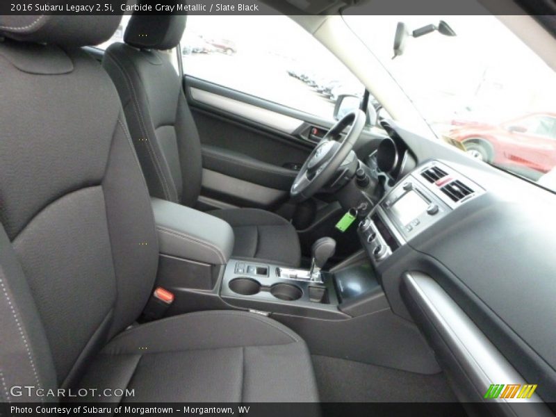 Carbide Gray Metallic / Slate Black 2016 Subaru Legacy 2.5i