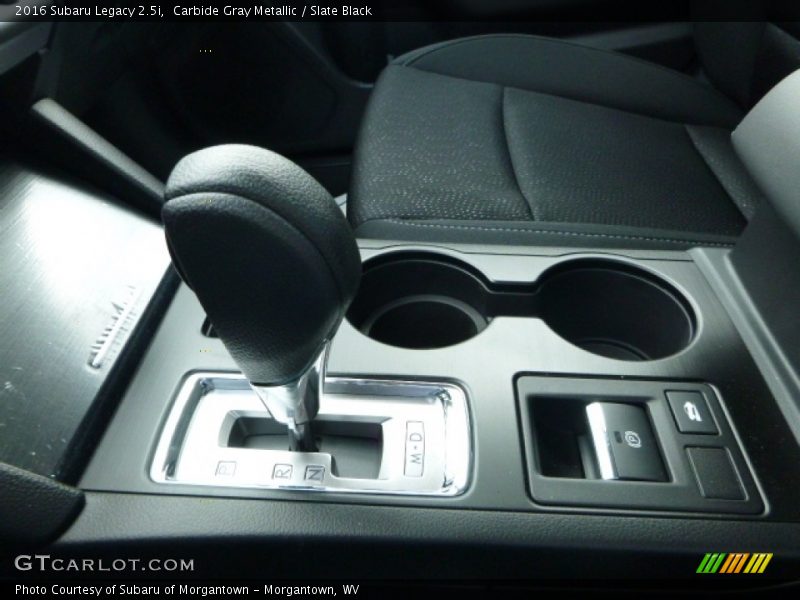 Carbide Gray Metallic / Slate Black 2016 Subaru Legacy 2.5i