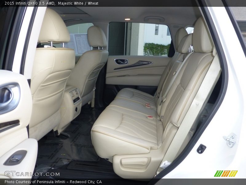 Majestic White / Wheat 2015 Infiniti QX60 3.5 AWD