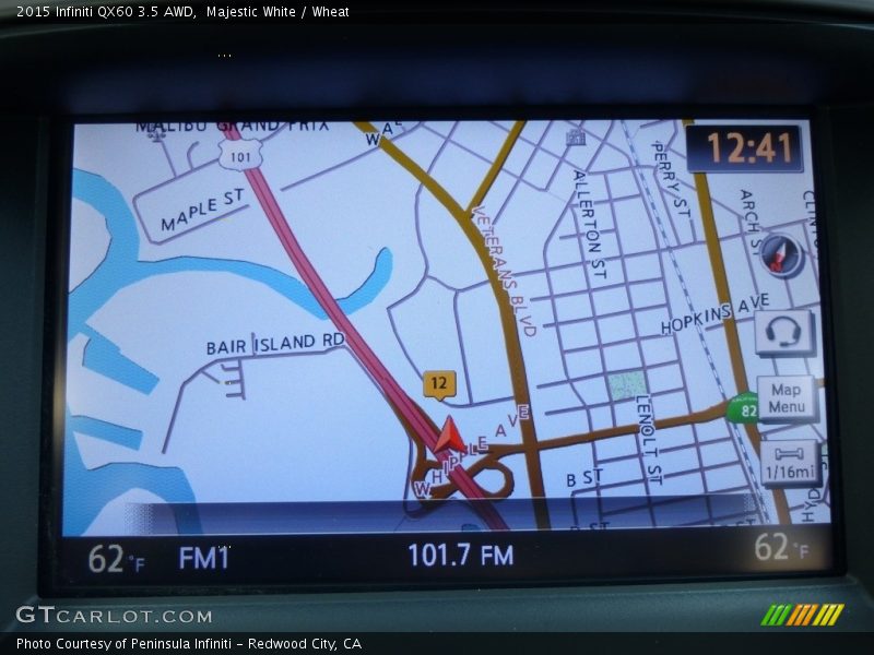 Majestic White / Wheat 2015 Infiniti QX60 3.5 AWD
