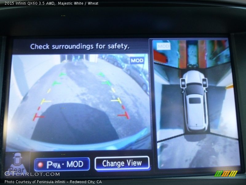 Majestic White / Wheat 2015 Infiniti QX60 3.5 AWD