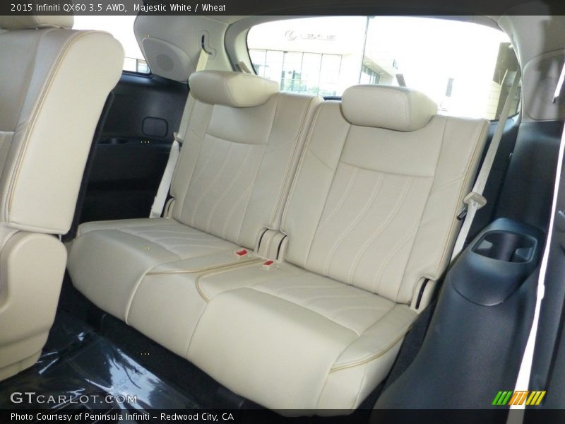 Majestic White / Wheat 2015 Infiniti QX60 3.5 AWD