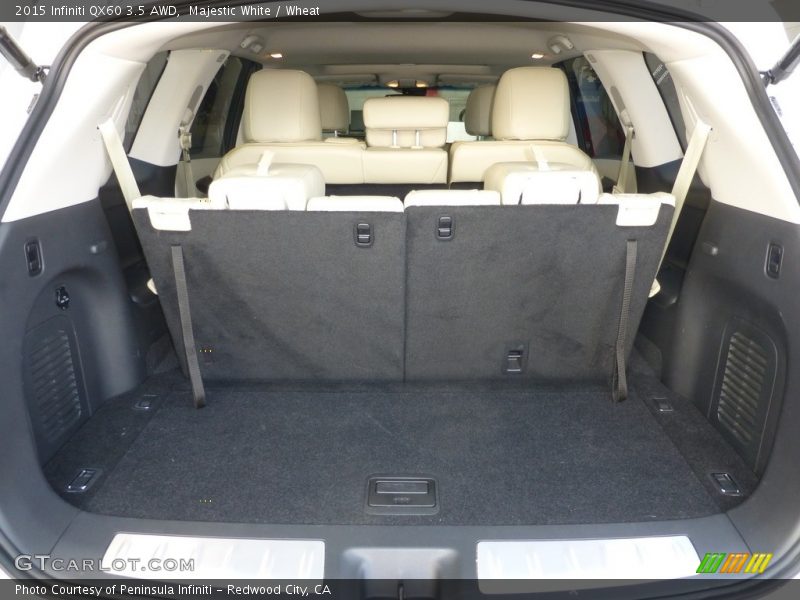 Majestic White / Wheat 2015 Infiniti QX60 3.5 AWD