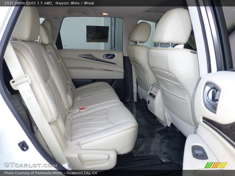 Majestic White / Wheat 2015 Infiniti QX60 3.5 AWD