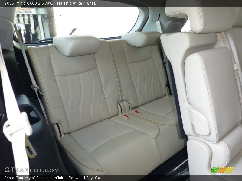 Majestic White / Wheat 2015 Infiniti QX60 3.5 AWD