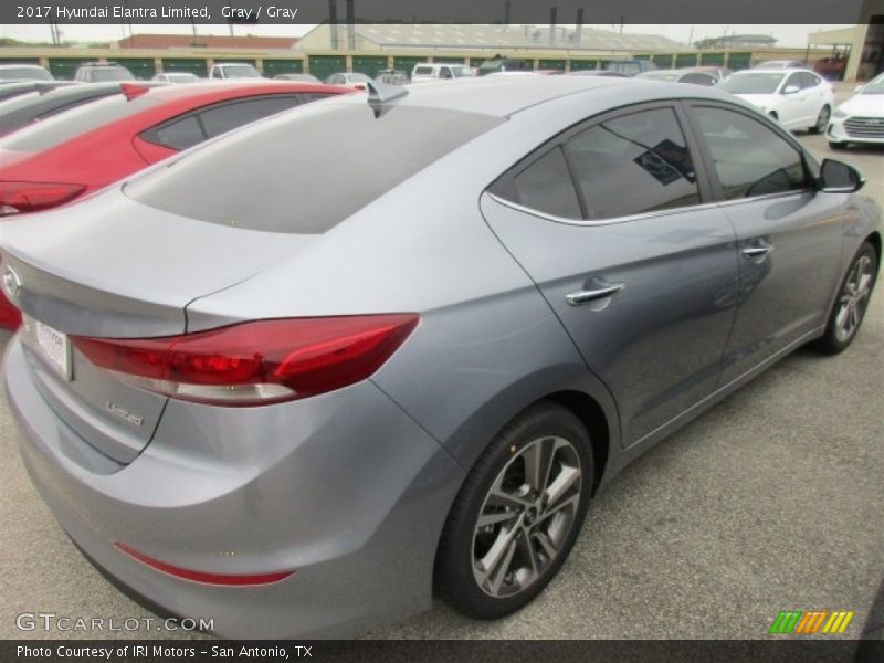 Gray / Gray 2017 Hyundai Elantra Limited