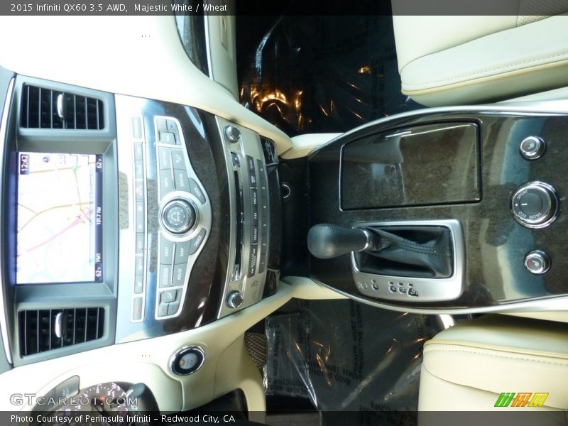 Majestic White / Wheat 2015 Infiniti QX60 3.5 AWD
