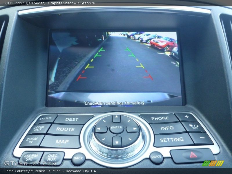 Graphite Shadow / Graphite 2015 Infiniti Q40 Sedan