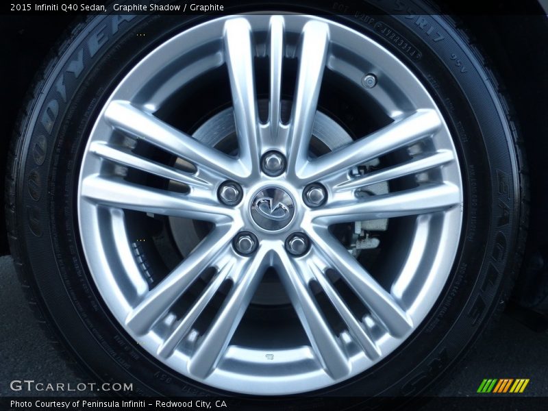 Graphite Shadow / Graphite 2015 Infiniti Q40 Sedan