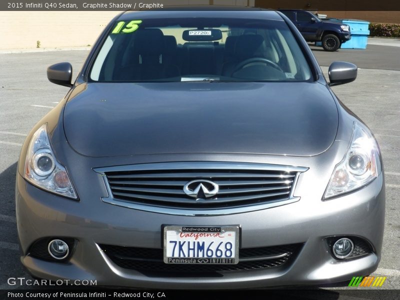 Graphite Shadow / Graphite 2015 Infiniti Q40 Sedan