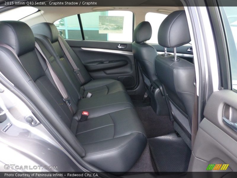 Graphite Shadow / Graphite 2015 Infiniti Q40 Sedan