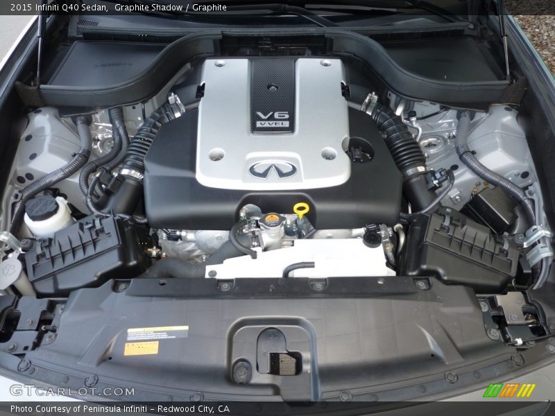 Graphite Shadow / Graphite 2015 Infiniti Q40 Sedan