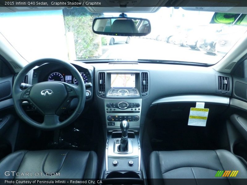 Graphite Shadow / Graphite 2015 Infiniti Q40 Sedan
