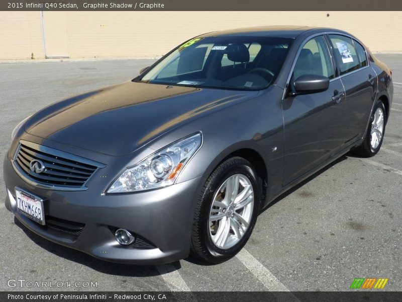 Graphite Shadow / Graphite 2015 Infiniti Q40 Sedan
