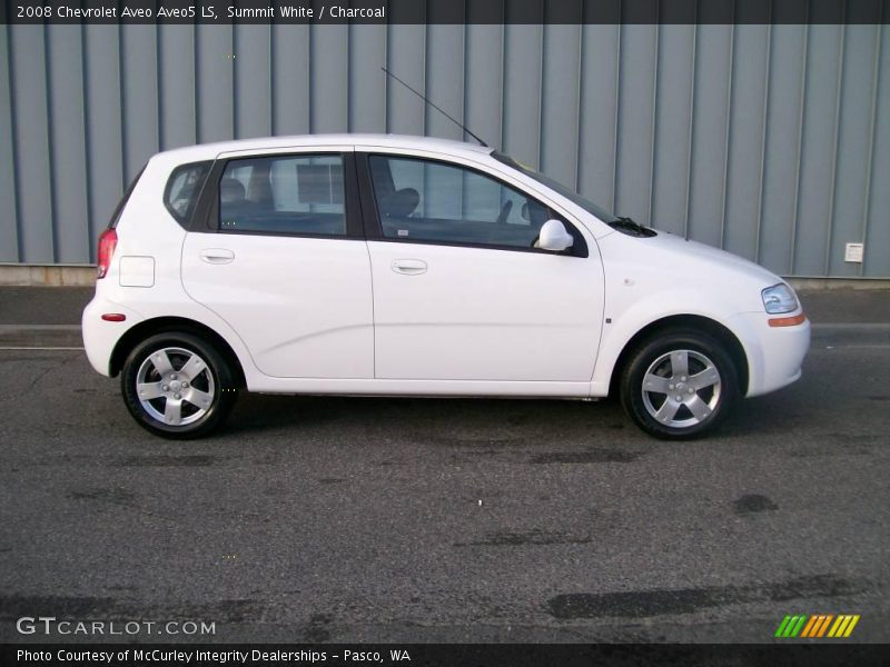 Summit White / Charcoal 2008 Chevrolet Aveo Aveo5 LS