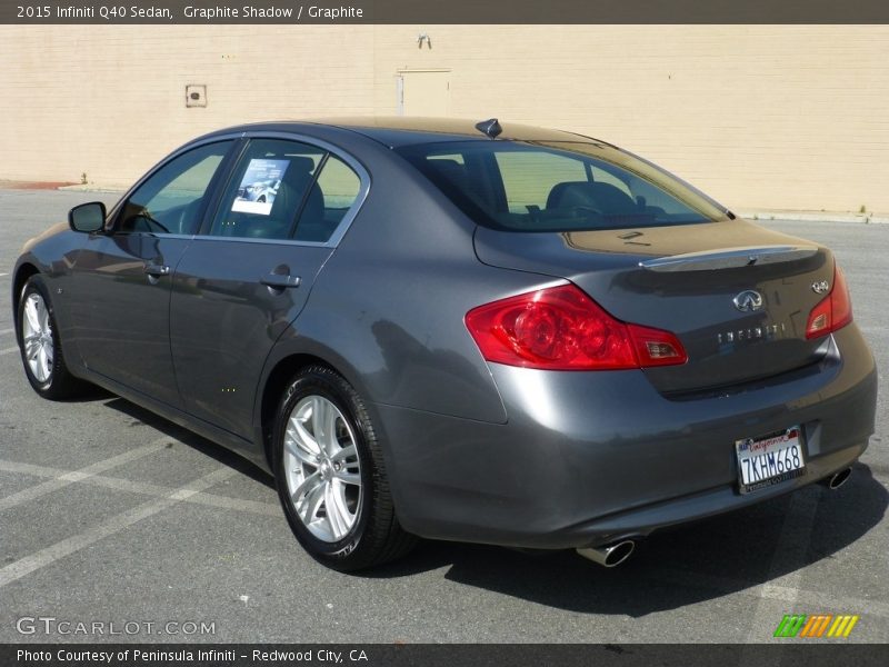Graphite Shadow / Graphite 2015 Infiniti Q40 Sedan