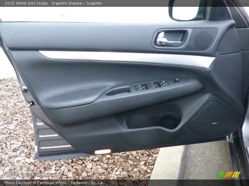 Graphite Shadow / Graphite 2015 Infiniti Q40 Sedan