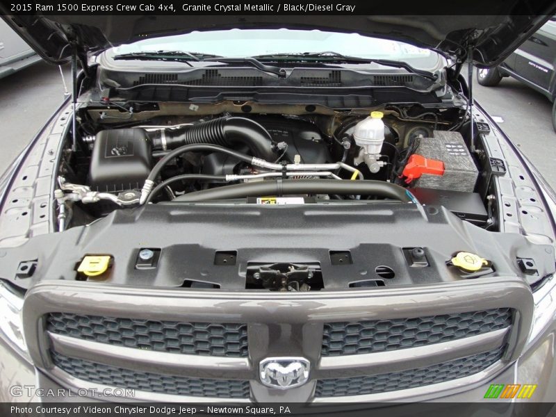 Granite Crystal Metallic / Black/Diesel Gray 2015 Ram 1500 Express Crew Cab 4x4