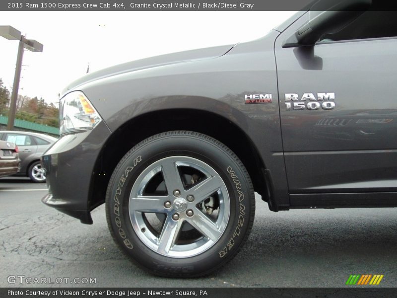 Granite Crystal Metallic / Black/Diesel Gray 2015 Ram 1500 Express Crew Cab 4x4