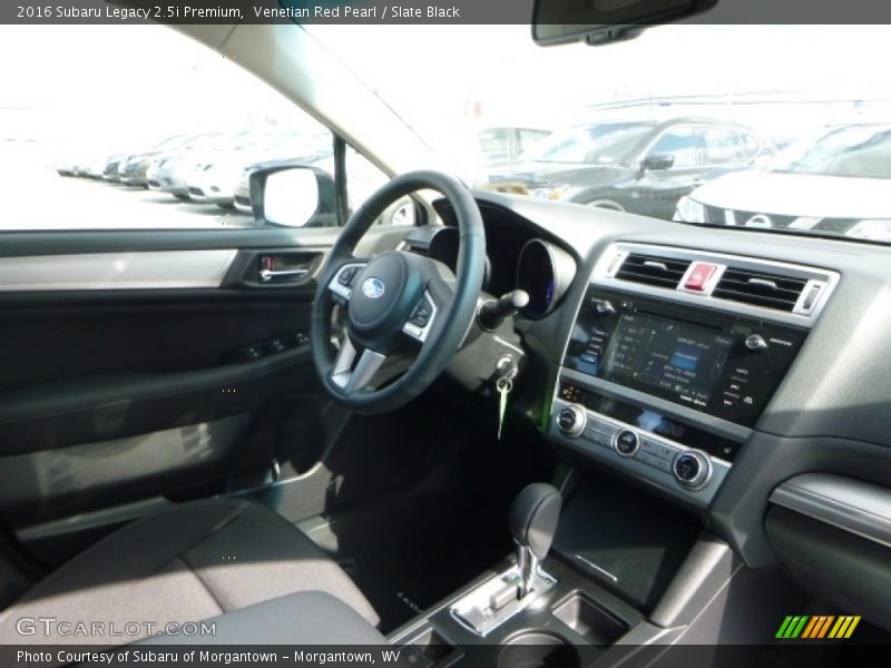 Venetian Red Pearl / Slate Black 2016 Subaru Legacy 2.5i Premium