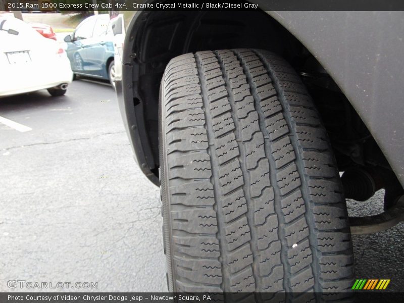 Granite Crystal Metallic / Black/Diesel Gray 2015 Ram 1500 Express Crew Cab 4x4
