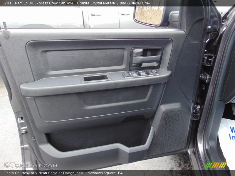 Granite Crystal Metallic / Black/Diesel Gray 2015 Ram 1500 Express Crew Cab 4x4