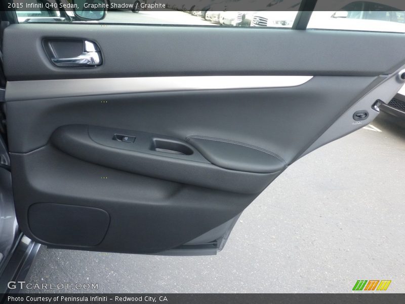 Graphite Shadow / Graphite 2015 Infiniti Q40 Sedan