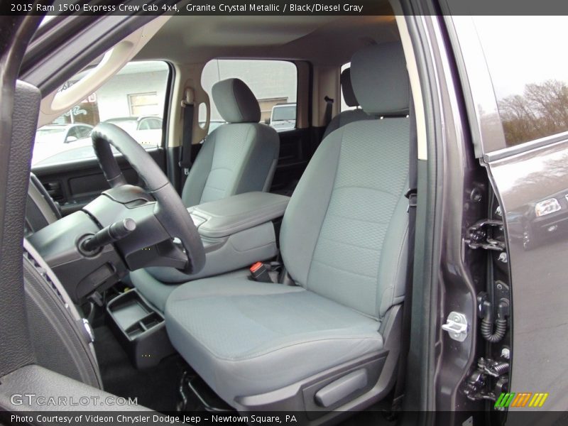 Granite Crystal Metallic / Black/Diesel Gray 2015 Ram 1500 Express Crew Cab 4x4