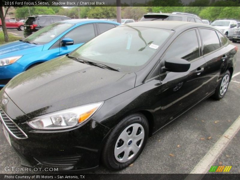 Shadow Black / Charcoal Black 2016 Ford Focus S Sedan