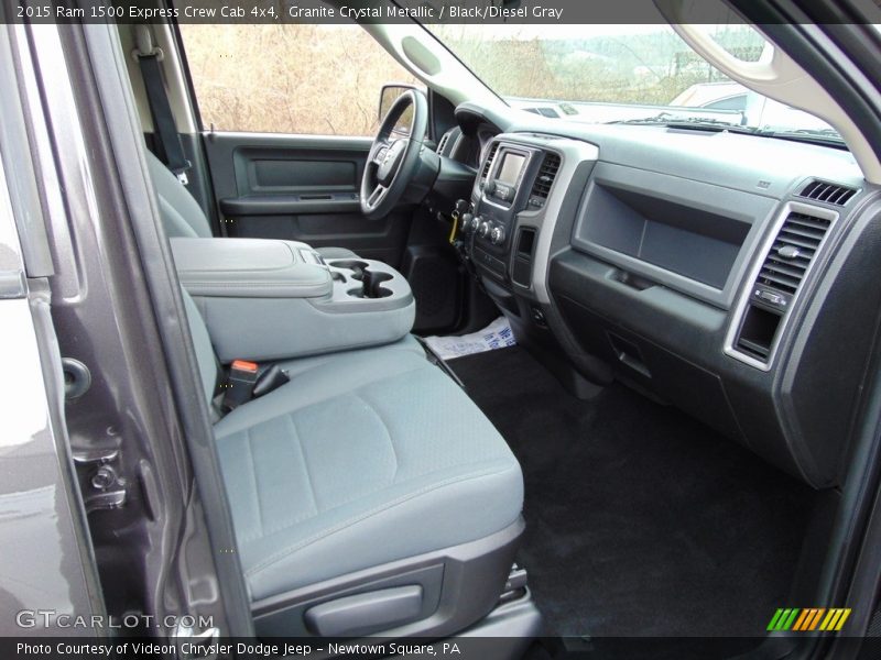 Granite Crystal Metallic / Black/Diesel Gray 2015 Ram 1500 Express Crew Cab 4x4